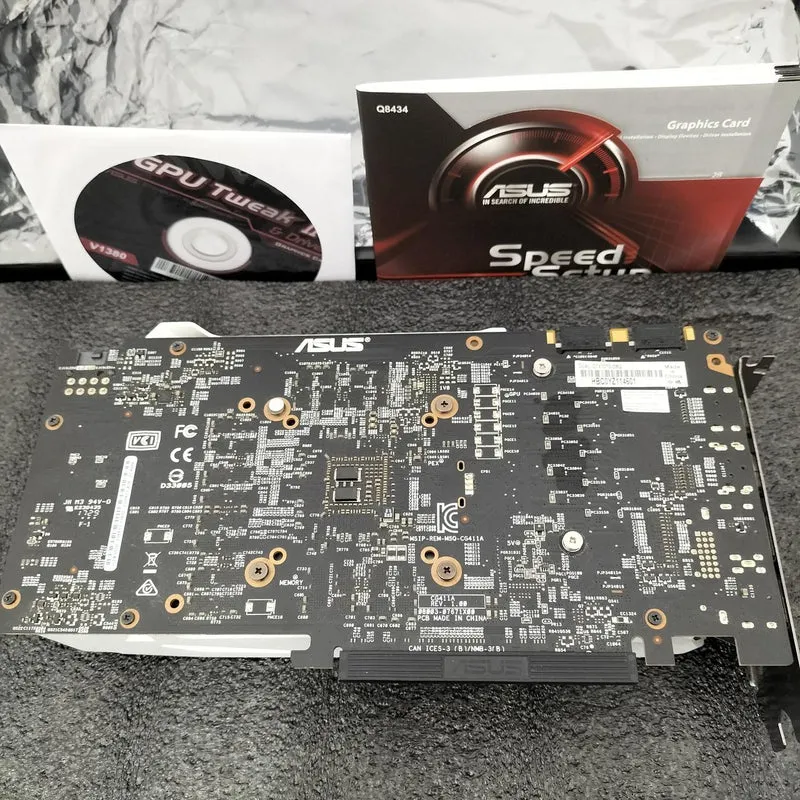 ASUS PCI-EXPRESS Bus Compatible NVIDIA Graphics Card DUAL-GTX1070-08G