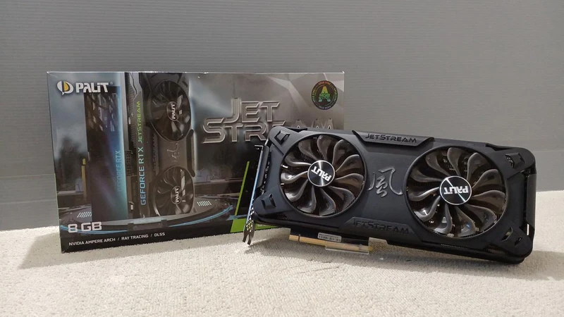 Carte graphique PALIT RTX3070JETSTREAM 8 Go GDDR6