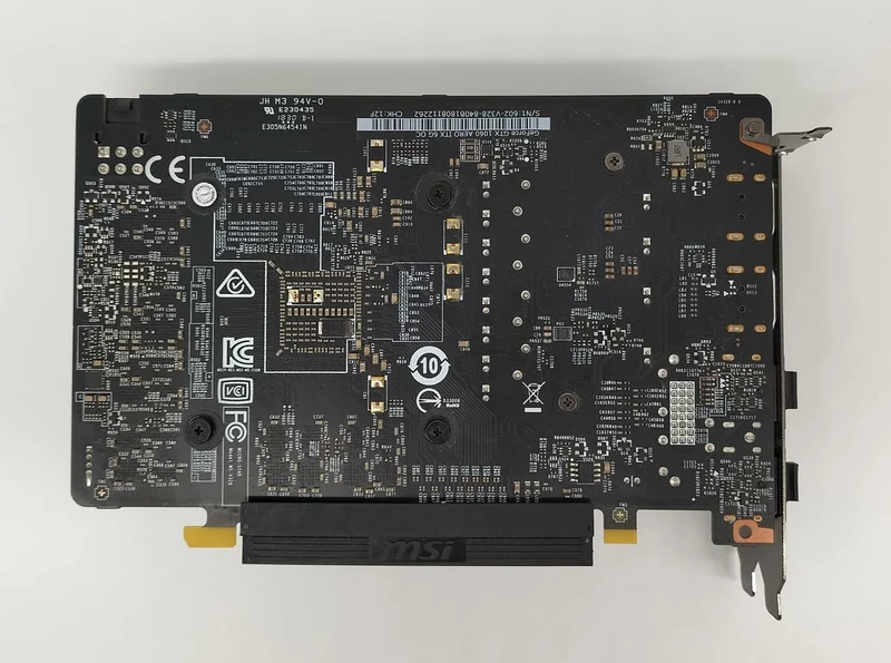 MSI Graphics Card GTX1060 AERO ITX 6GB