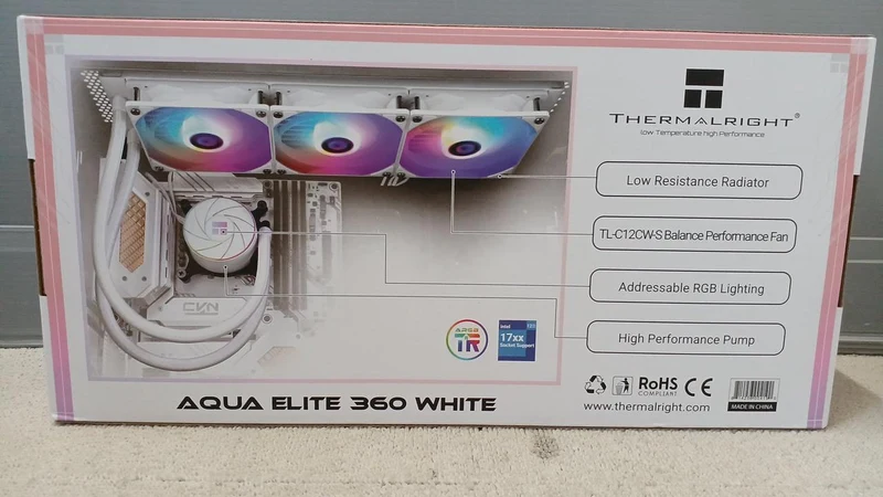 Refroidisseur d'eau THERMALRIGHT AQUA ELITE 360 WITE