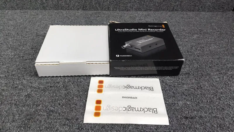 Carte d'acquisition BLACKMAGICDESIGN : ULTRASTUDIO MINI ENREGISTREUR