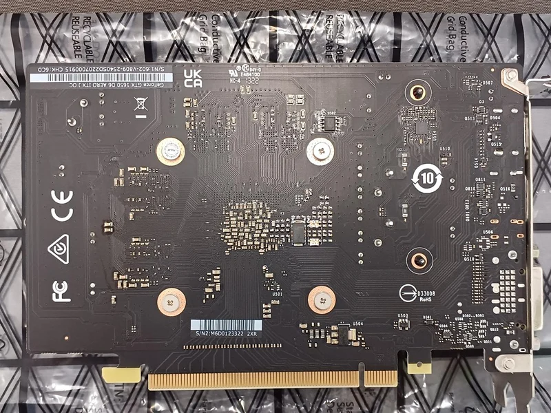 NVIDIA Graphics Board GTX1650 D6 AERO ITX J OC