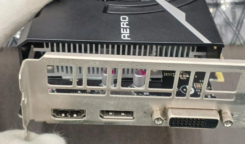 NVIDIA Graphics Board GTX1650 D6 AERO ITX J OC