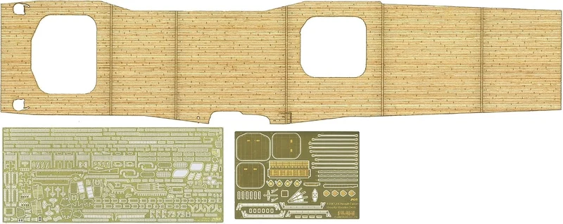 Fujimi FH-25EX-3 1/700 IJN Series No. 25 Japanese Navy Aircraft Carrier Hiryu (w/ Etched Parts and Wooden Deck Decals)