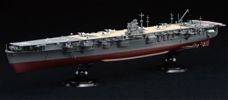 Fujimi FH-25EX-3 1/700 IJN Series No. 25 Japanese Navy Aircraft Carrier Hiryu (w/ Etched Parts and Wooden Deck Decals)