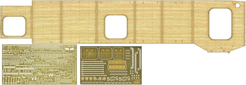 Fujimi FH-24EX-3 1/700 Série IJN n° 24 Porte-avions de la marine japonaise Soryu (avec pièces photo-découpées et décalcomanies pour le pont en bois)