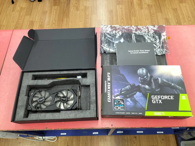 Carte graphique Xianren Zhizhi : GG-GTX1660TI-E6GB/DF