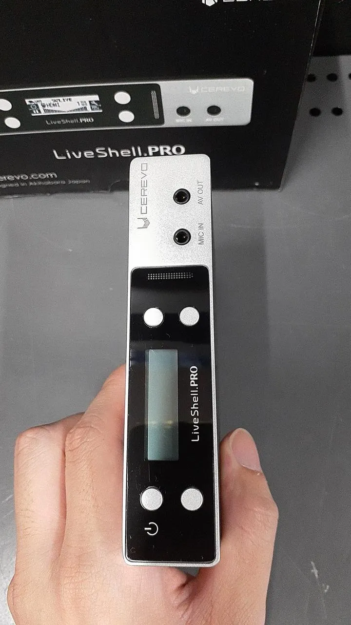 Dispositif de diffusion en direct CEREVO LIVESHELL.PRO CDP-LS02A
