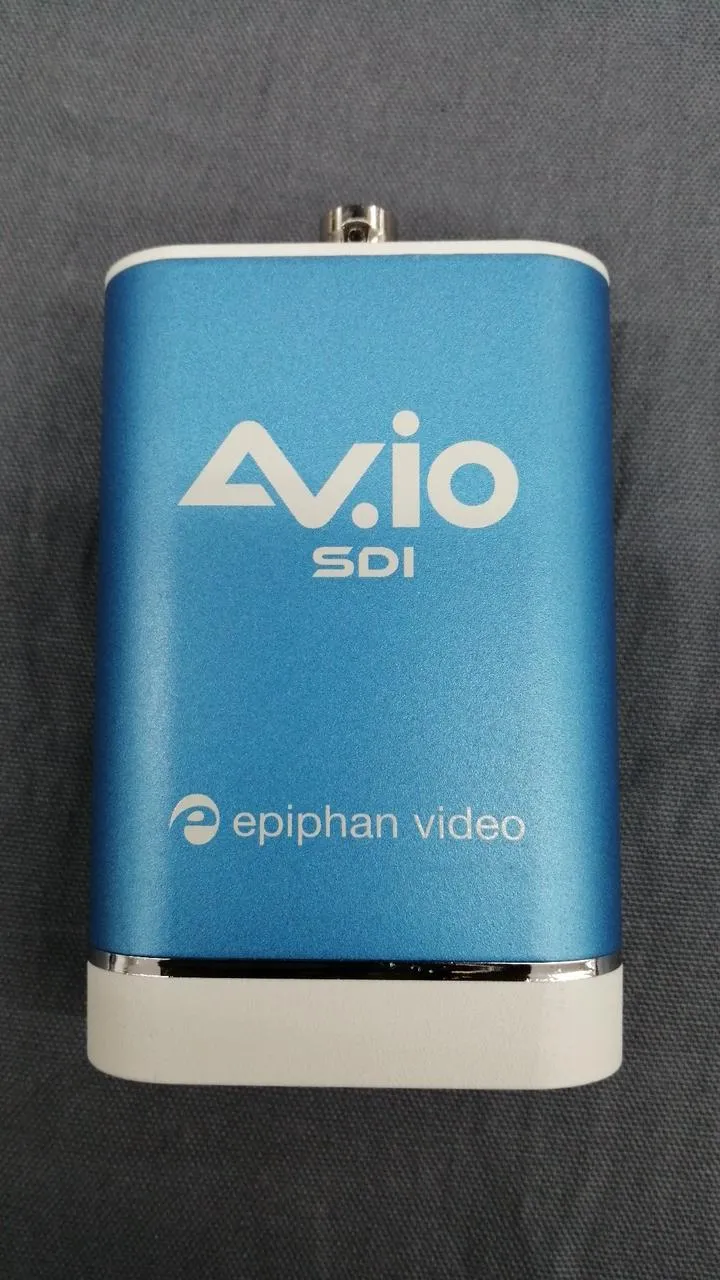 [À DÉCHETER] Unité de capture Argo Corporation AV. IO SDI