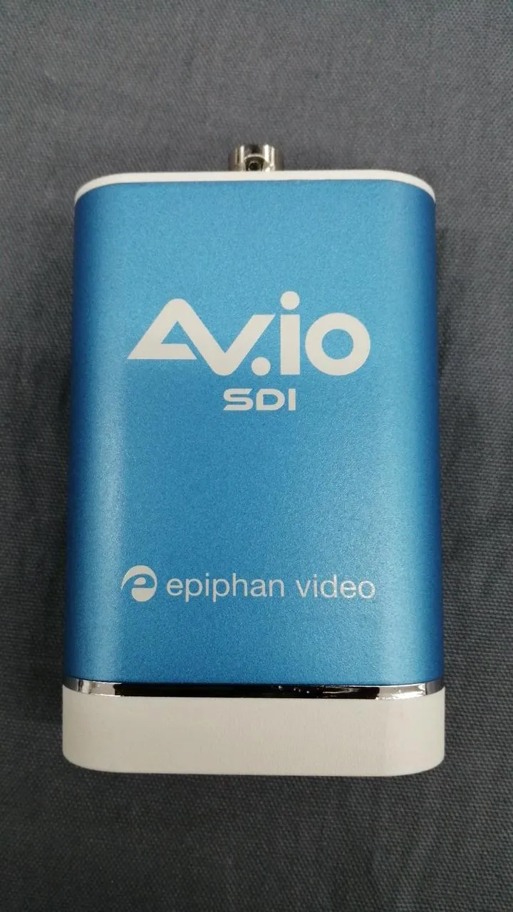 [À DÉCHETER] Unité de capture Argo Corporation AV. IO SDI
