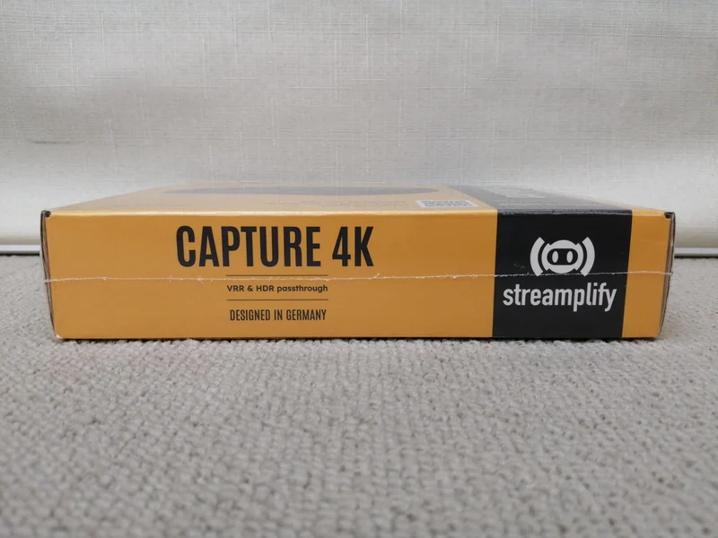 STREAMPLIFY Unopened & Unused Capture Board CAPTURE 4K