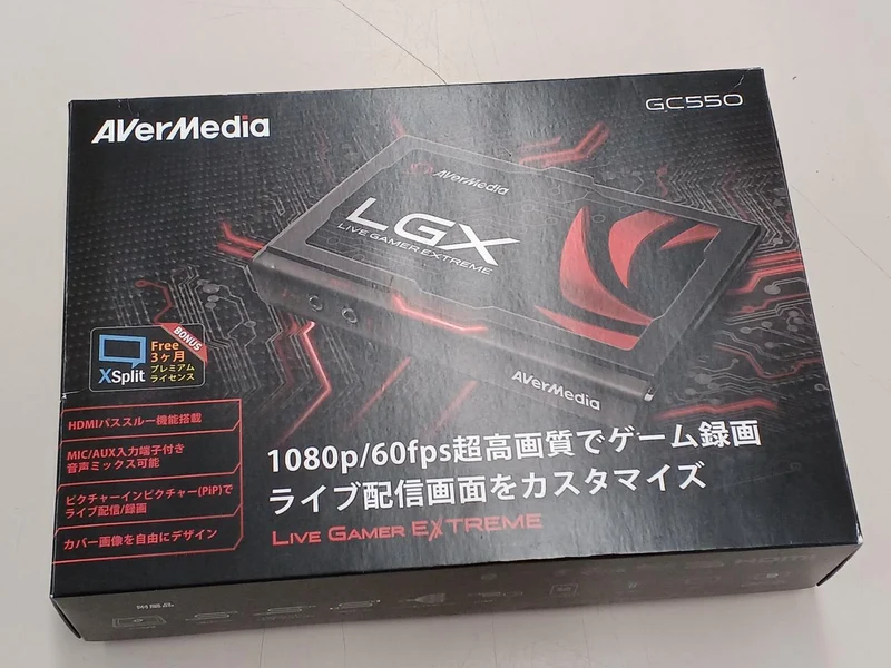 Dispositif d'acquisition vidéo AVerMedia GC550PLUS