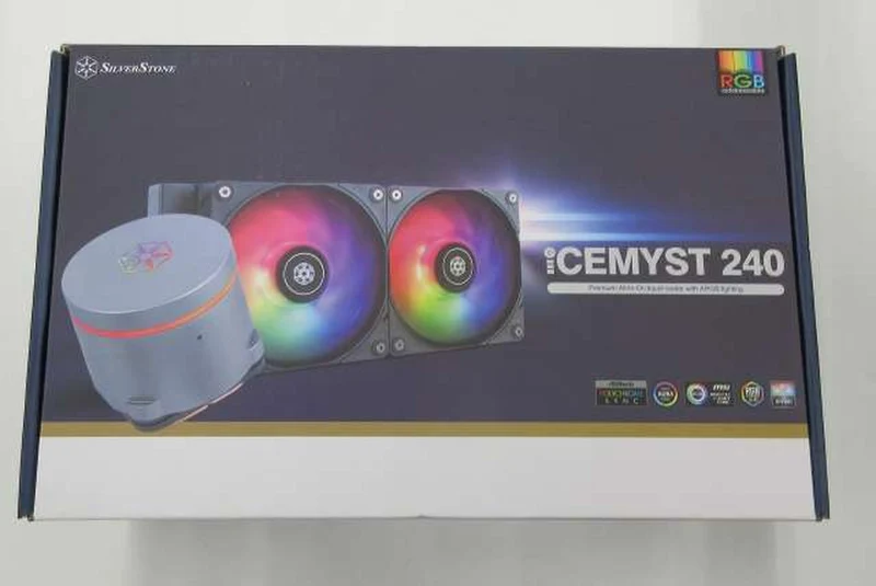 SILVERSTONE Opened and unused CPU cooler CEMYST 240