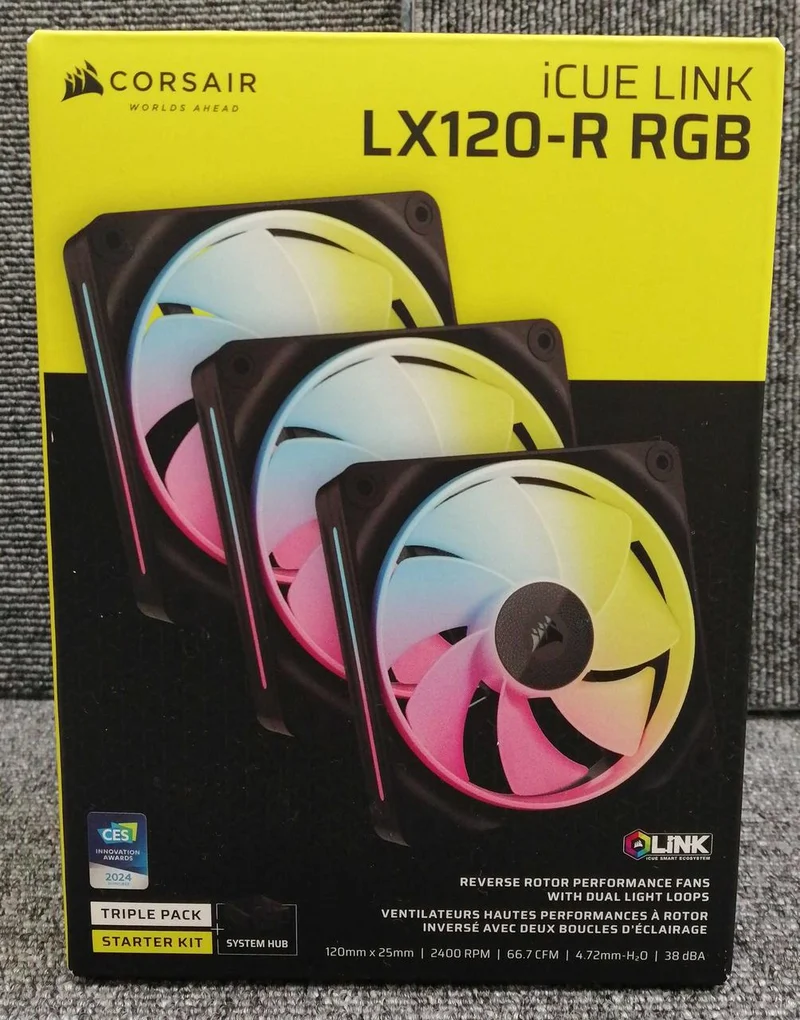 Ventilateur de boîtier CORSAIR LX120-R