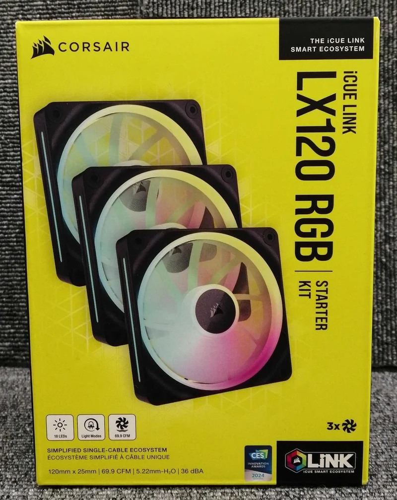 CORSAIR Case Fan LX120 RGB