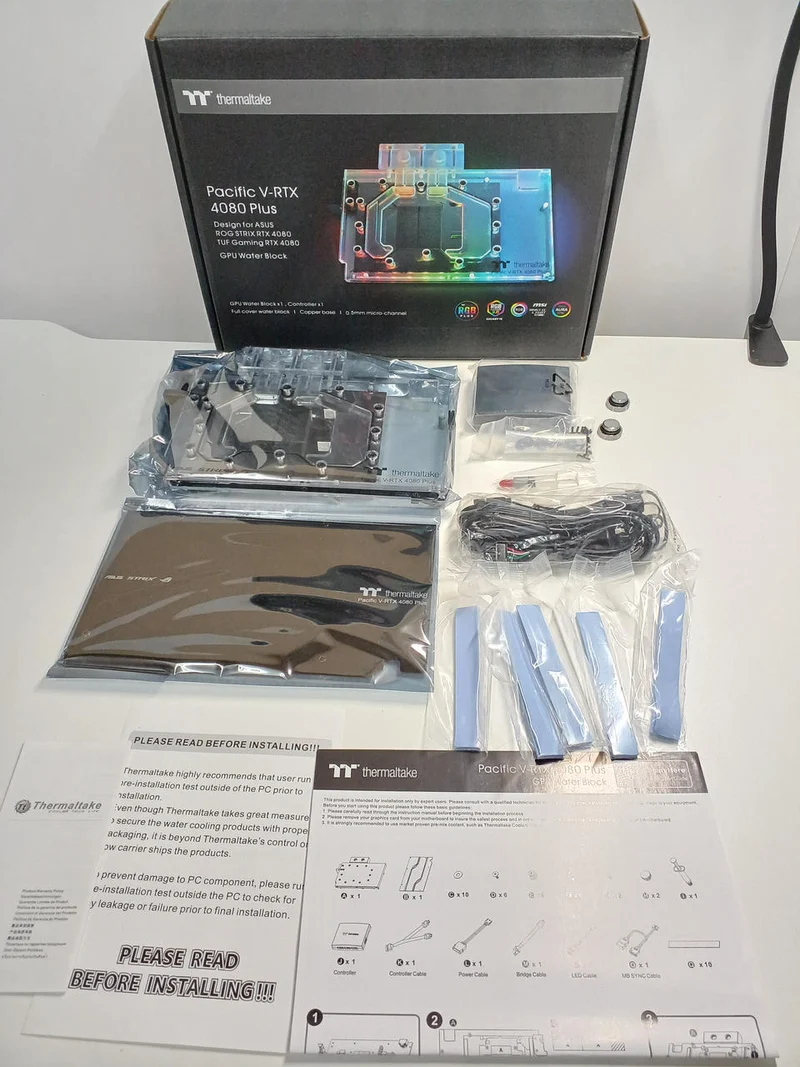 Thermaltake (1) Water Block for GPU PACIFIC V-RTX 4080 PLUS