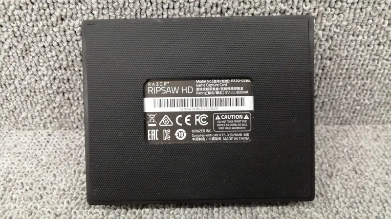Carte d'acquisition RAZER RZ20-0285 RIPSAW HD