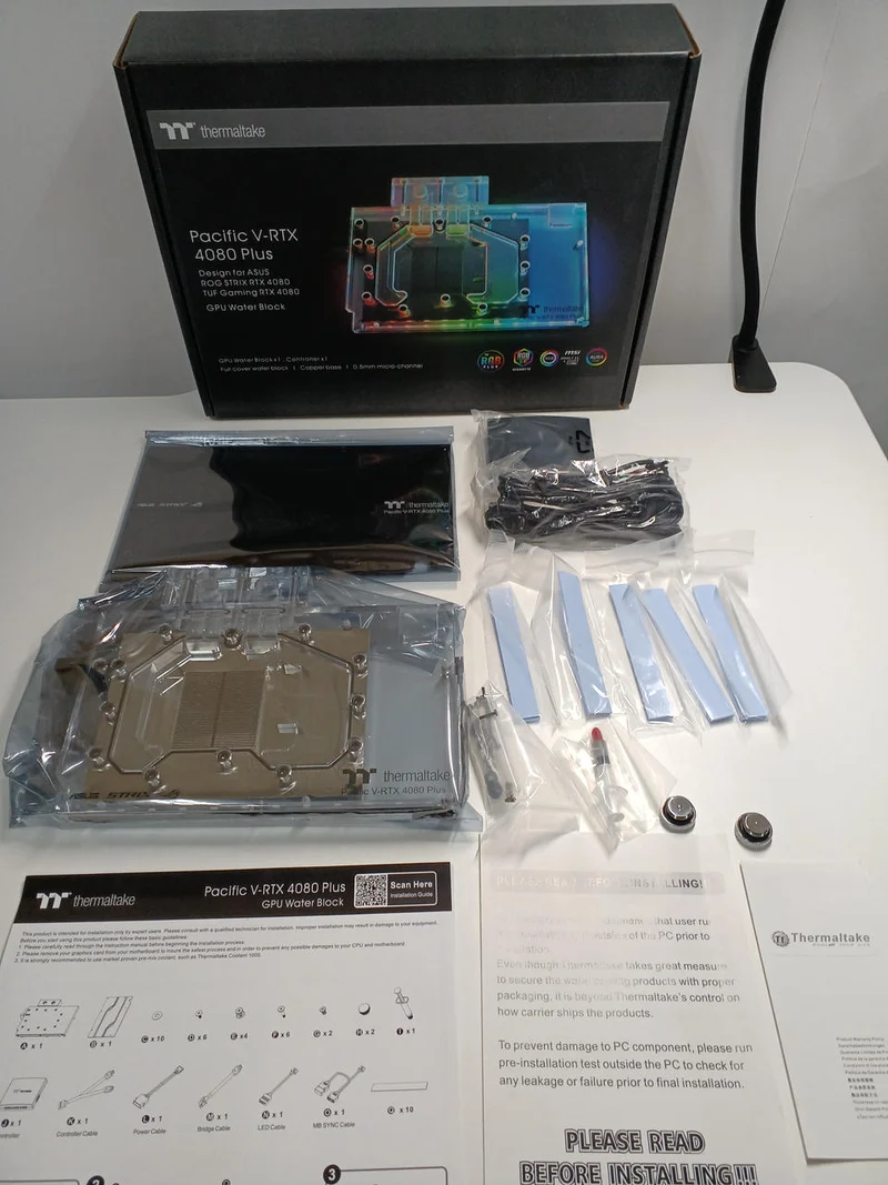 THERMALTAKE Water Block for GPU PACIFIC V-RTX 4080 PLUS