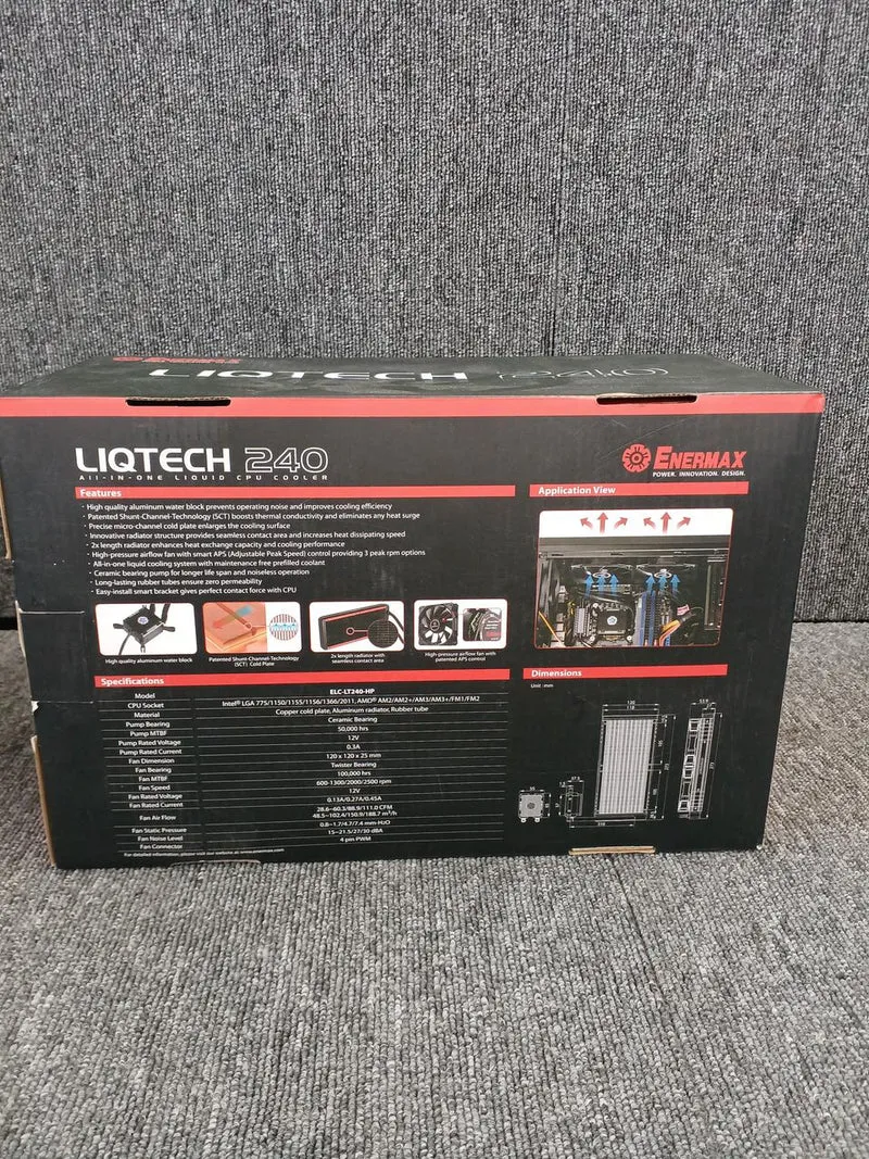 [JUNK] ENERMAX CPU cooler LIQTECH240