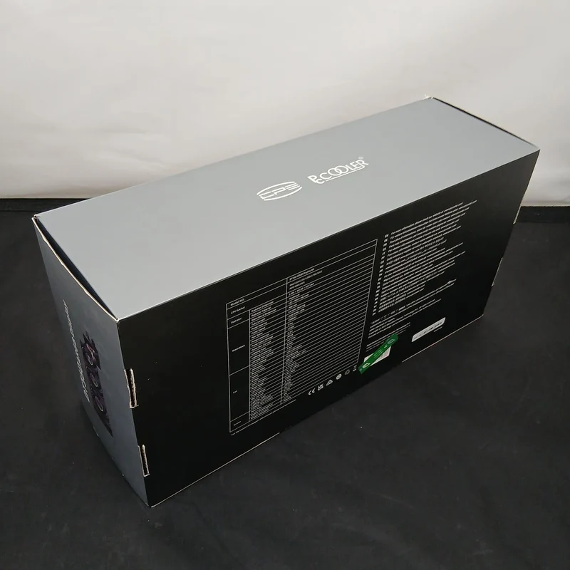 CPS High-Performance Water Cooler DT360 ARGB DISPLAY BK