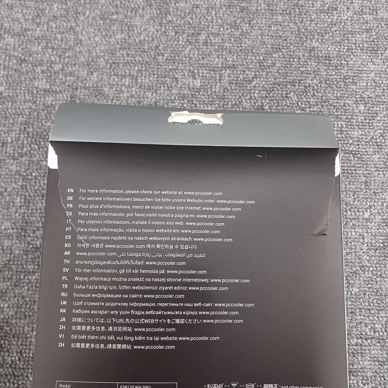 PCCOOLER Cooling Fan F5R120WHNT3-GL