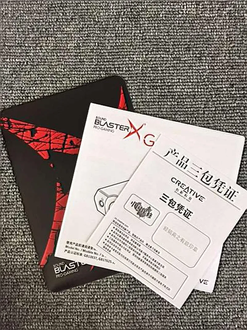 [JUNK] CREATIVE Audio Capture SBX-G6