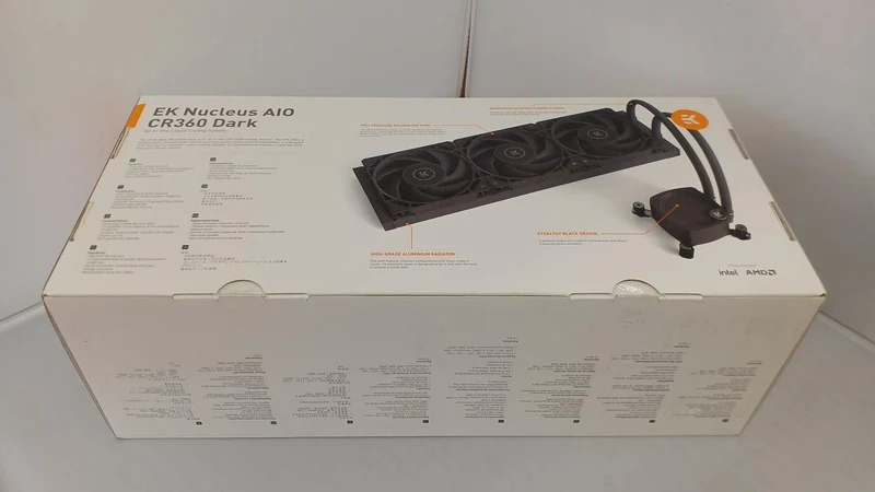 EK NUCLEUS AIO CPU Cooler CR360 DARK