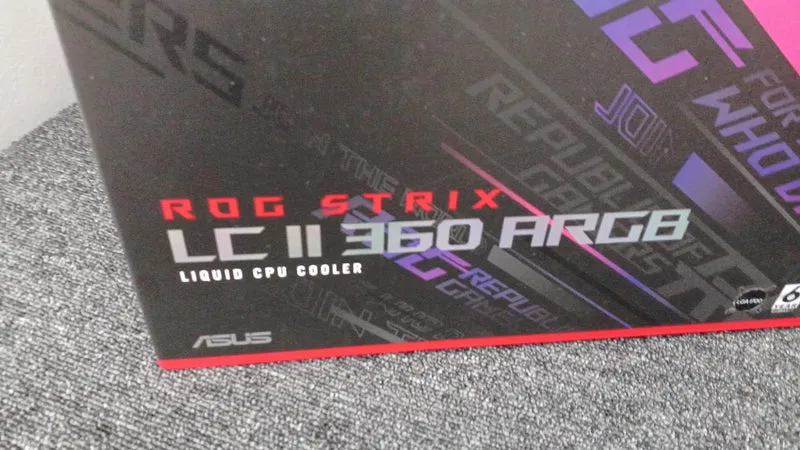 Pièces de refroidissement par eau ASUS LCII 360 ARGB