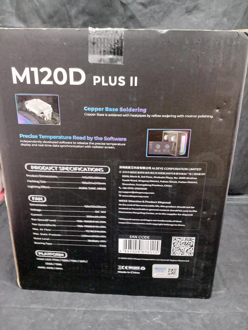 [JUNK] ALSEYE MAX CPU Cooler M120D-PLUS II