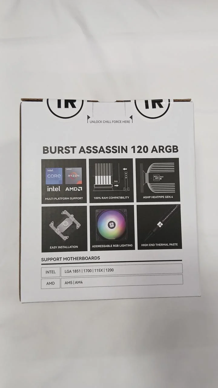 THERMALRIGHT CPU cooler BURST ASSASSIN 120 ARGB