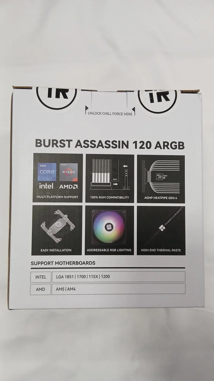 Refroidisseur de processeur THERMALRIGHT BURST ASSASSIN 120 ARGB