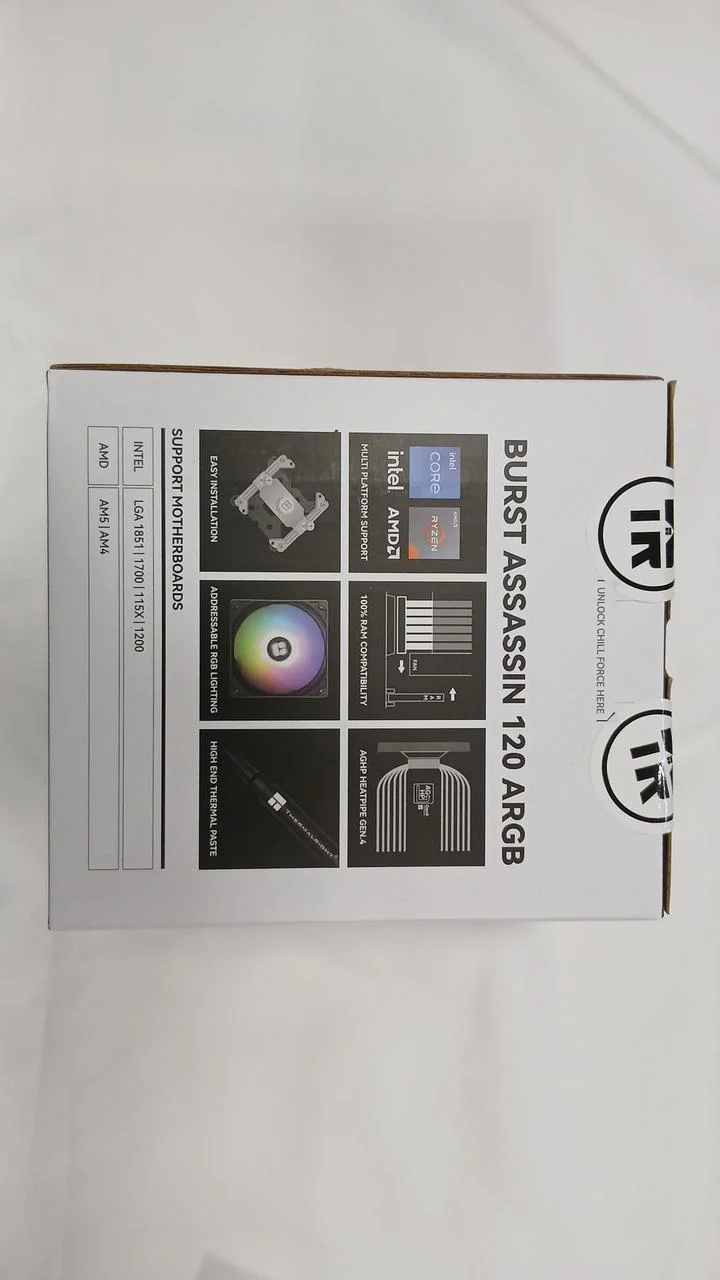 Refroidisseur de processeur THERMALRIGHT BURST ASSASSIN 120 ARGB