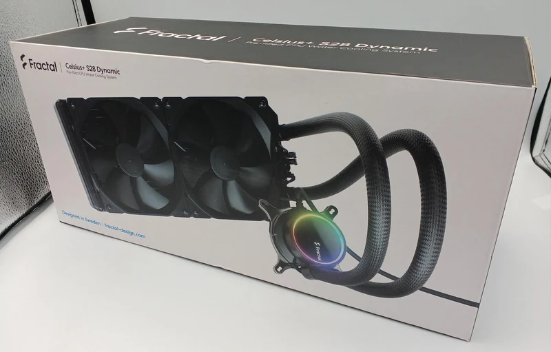 FRACTAL Water-Cooled CPU Cooler CELSIUS+ S28 DYNAMIC