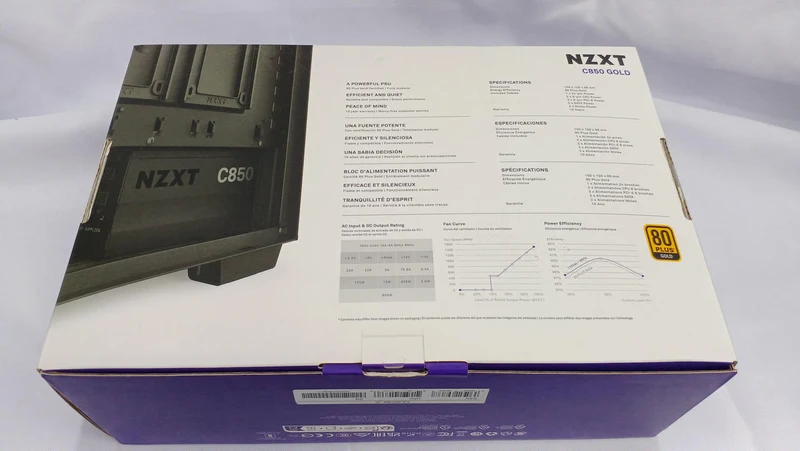 NZXT Power Supply: C850 GOLD