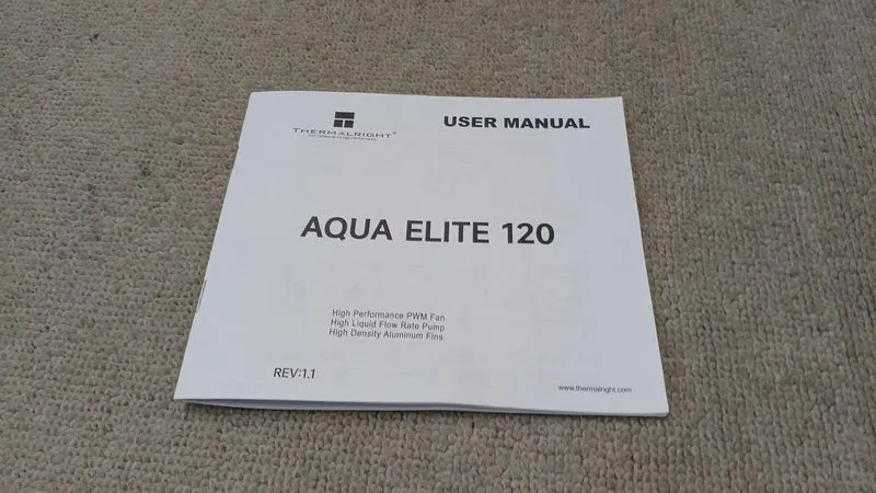 Fontaine à eau THERMALRIGHT AQUA ELITE 120V