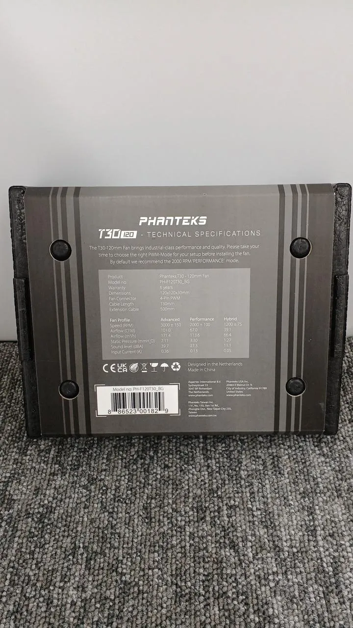 PHANTEKS Fan T30 ULTIMATE