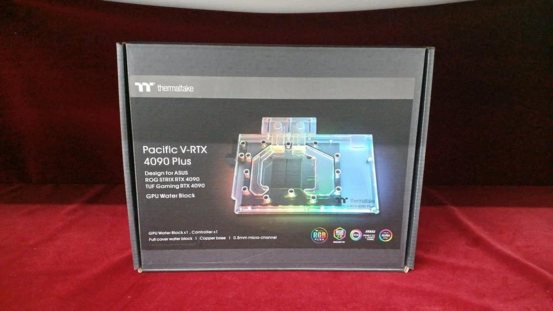 THERMALTAKE Water Block for Graphics Card: Pacific V-RTX 4090 Plus