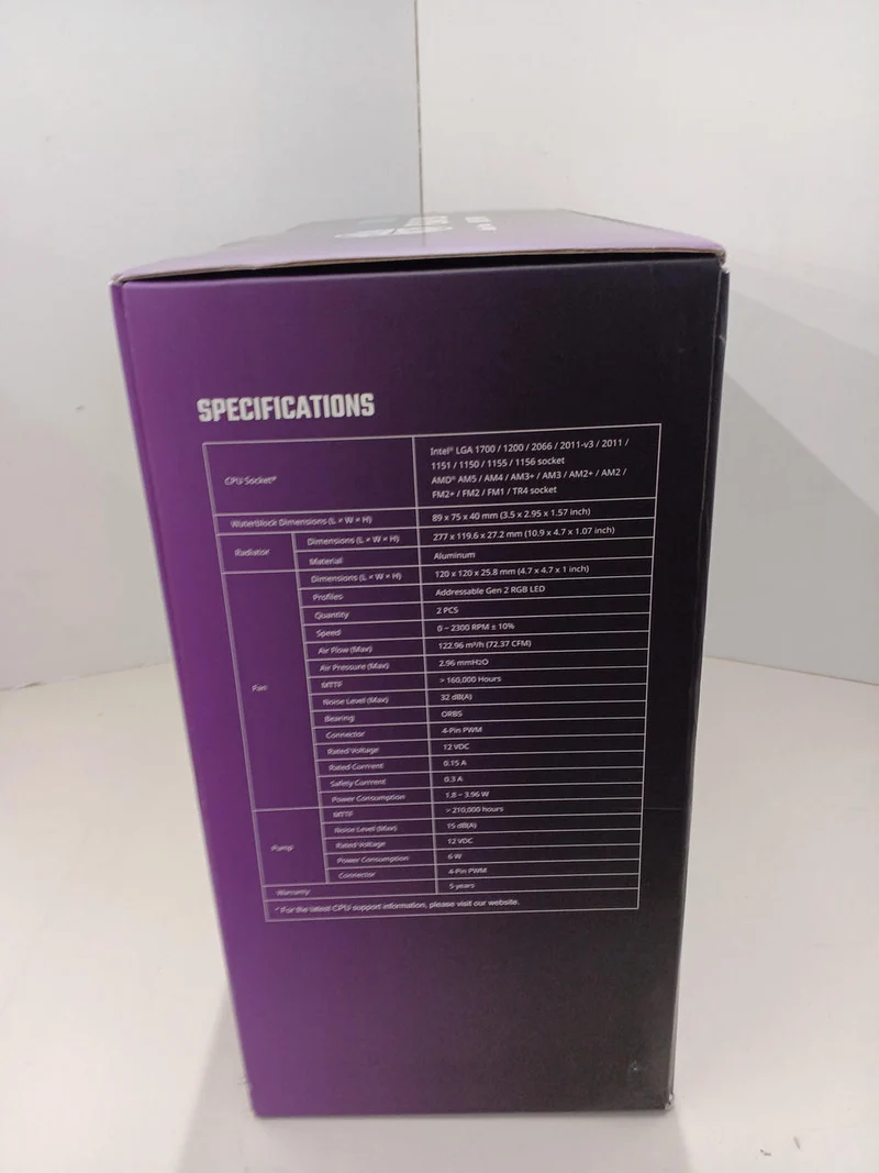 COOLER MASTER Water Cooler PL240 FLUX