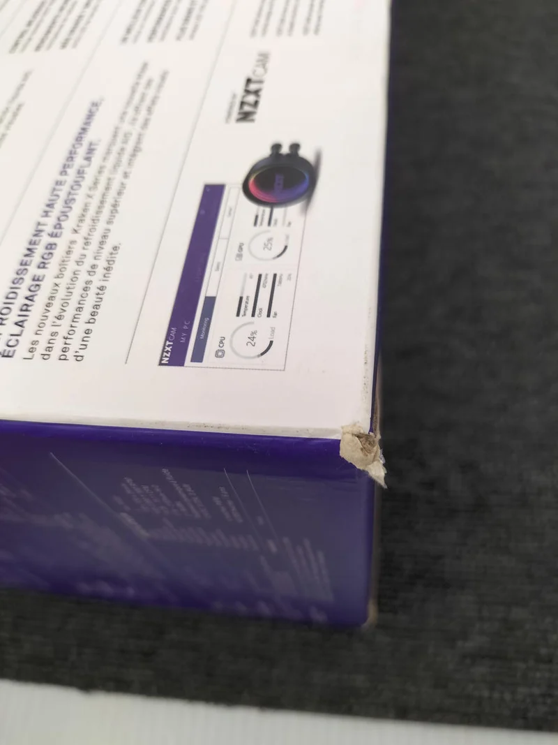 Refroidisseur de processeur à eau NZXT RL-KRX73-01