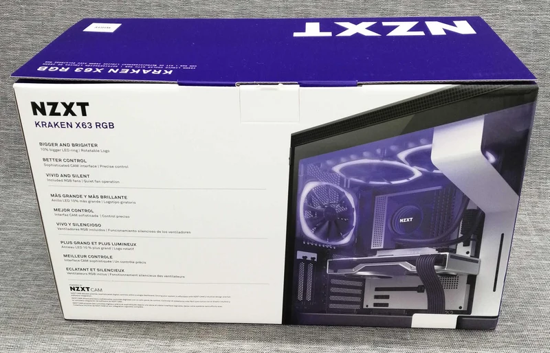 Refroidisseur de processeur NZXT KRAKEN X63 RGB