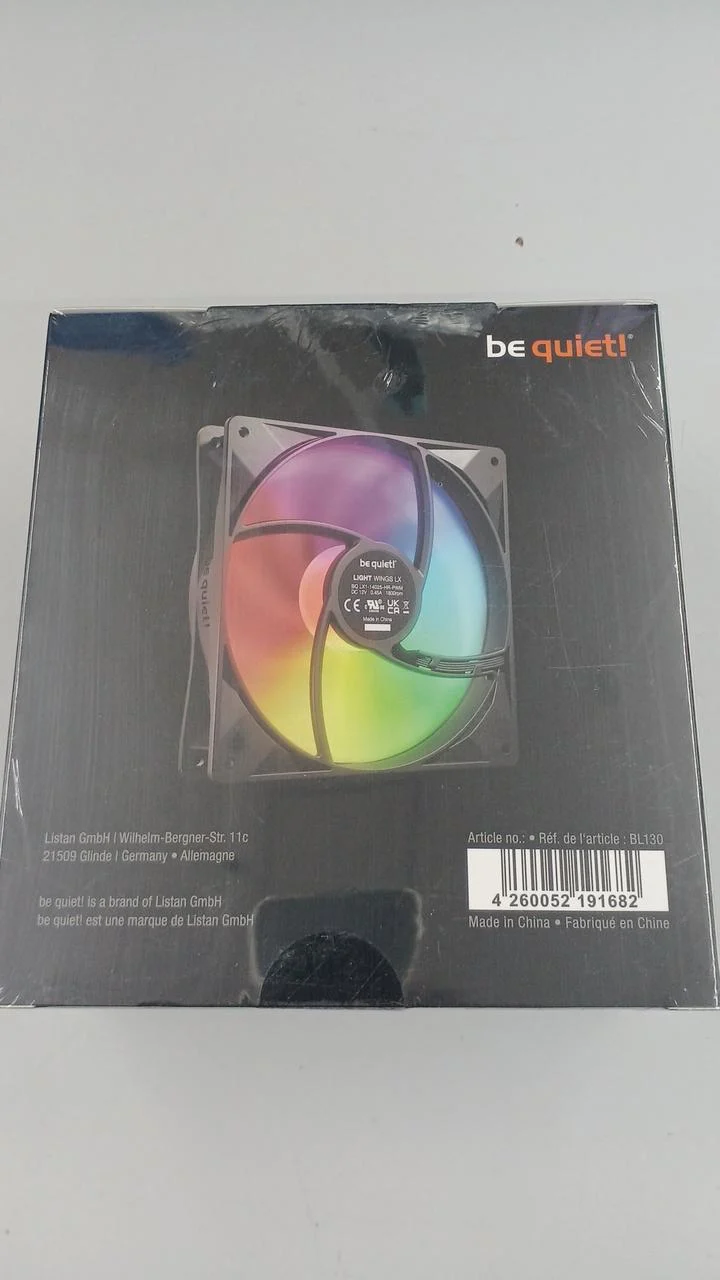 BE QUIET! Case Fan LIGHT WINGS LX 140 HIGH-SPEED