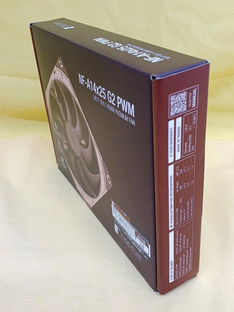 NOCTUA PC Case Fan NF-A14X25 G2 PWM
