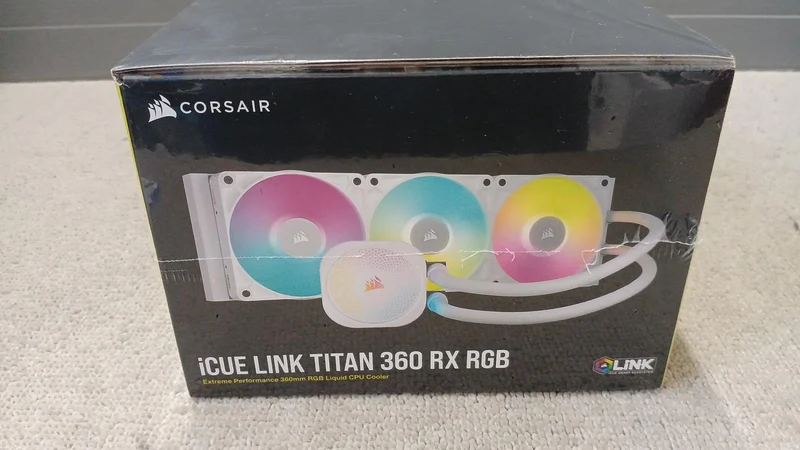 Refroidisseur de processeur CORSAIR iCUE LINK TITAN360 RX RGB