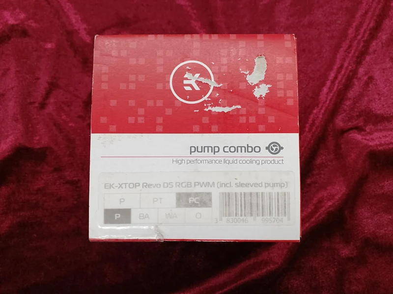 EKWB Water Cooling Pump EK-XTOP REVO D5