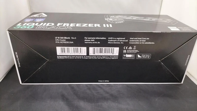 [JUNK] ARCTIC CPU Cooler LIQUID FREEZER III 360 BLACK