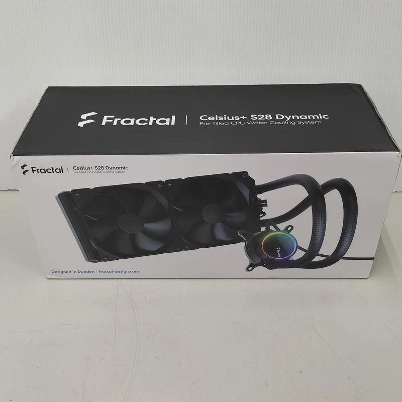 [À NE PAS UTILISER] Refroidisseur de processeur tout-en-un à eau FRACTAL DESIGN CELSIUS+ S28 PRISMA FD-W-2-S28