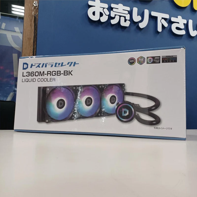 Dospara CPU Cooler L360M-RGB-BK