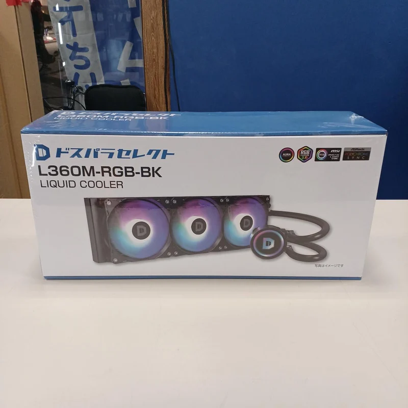 Dospara CPU Cooler L360M-RGB-BK