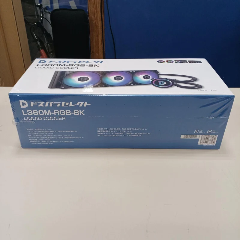 Dospara CPU Cooler L360M-RGB-BK