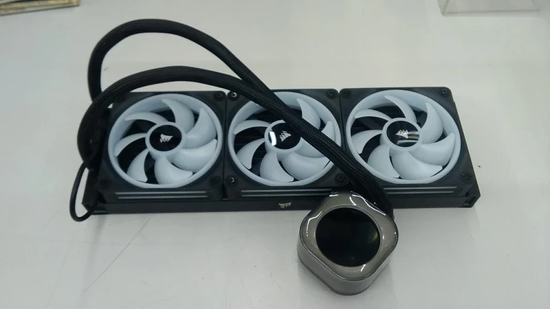 CORSAIR CPU Simple Water Cooler ICUE LINK H150I LCD